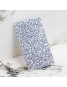Metacrilato Glitter Plata 3 mm