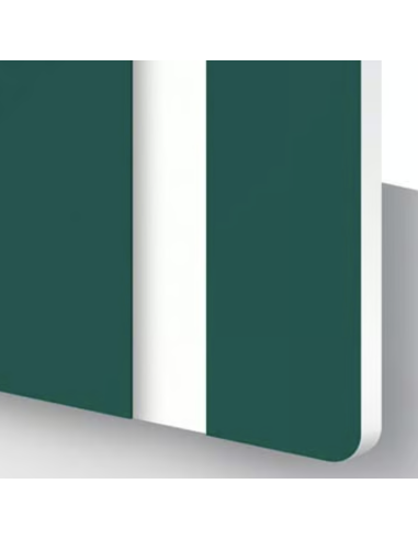 ﻿Mostra Metacrilat Bicapa Verd Pi-Blanc 1,6 mm