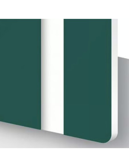 ﻿Mostra Metacrilat Bicapa Verd Pi-Blanc 1,6 mm