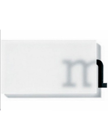 Metacrilato hielo satinado ( 1 cara)  4mm