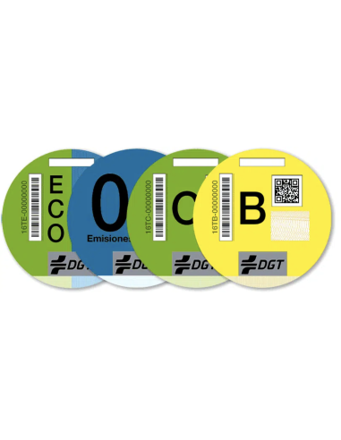 Soporte para distintivo ambiental