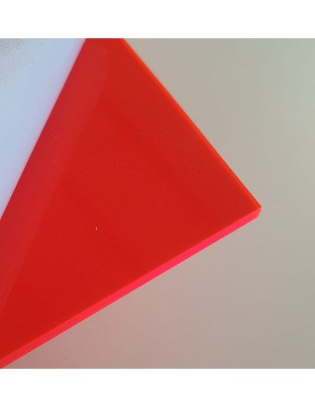 Metacrilat vermell fluor 3 mm Metacrilat vermell fluor 3 mm