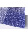 Metacrilat purpurina blau 3 mm