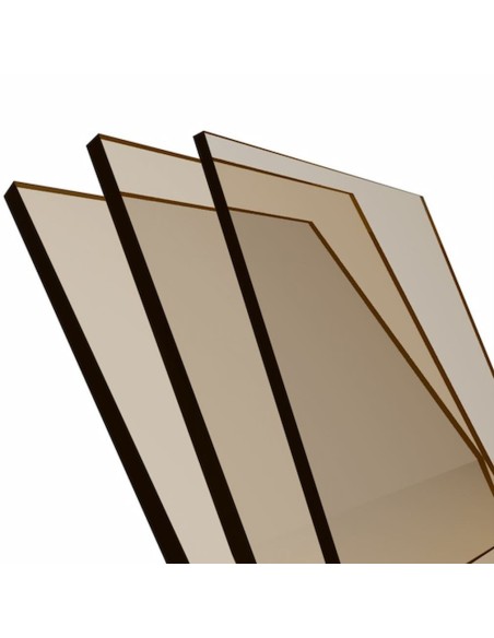 Policarbonato bronce traslúcido 4 mm