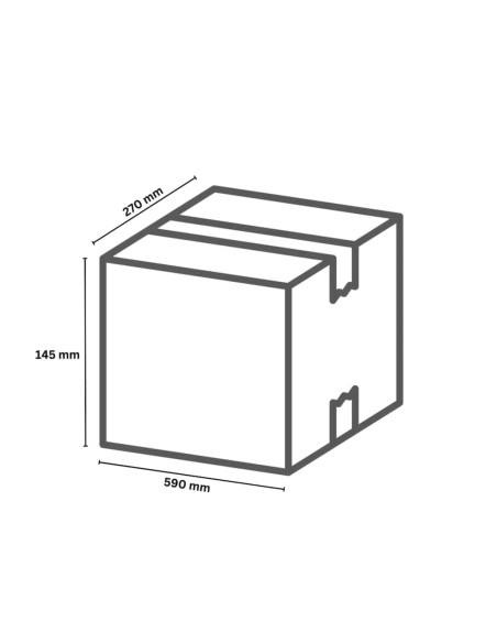 Caja Cartón 590x145x265 mm