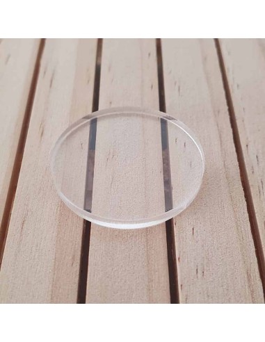 Peanyes rodones metacrilat transparent 2 mm