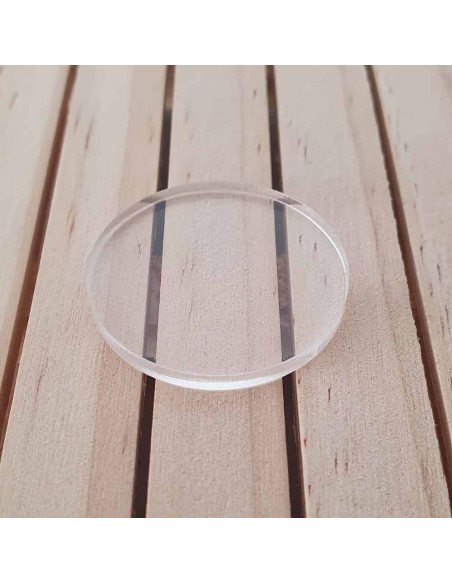 Peanyes rodones metacrilat transparent 2 mm Peanyes rodones metacrilat transparent 2 mm