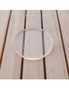 Peanas redondas metacrilato transparente 2 mm Evolutionshop