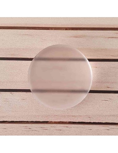 Peanas redondas metacrilato satinado 4 mm