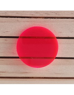 Peanyes rodones metacrilat fluor Vermell 3 mm 2