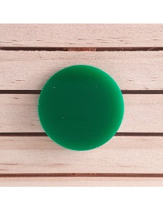 Peanyes rodones metacrilat verd 3 mm 2