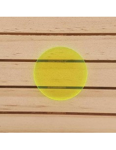 Peanyes rodones metacrilat fluor Verd 3 mm 2