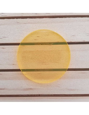 Peanyes rodones metacrilat fluor Groc