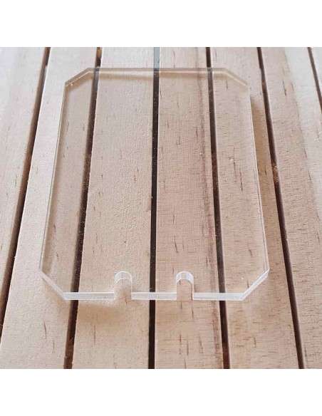 Protector de mira Airsoft  transparente