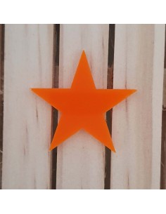 Estrelles de metacrilat Taronja 3 mm 2