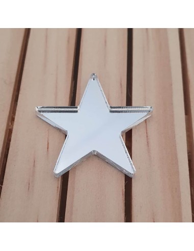 Estrelles de metacrilat mirall 3 mm
