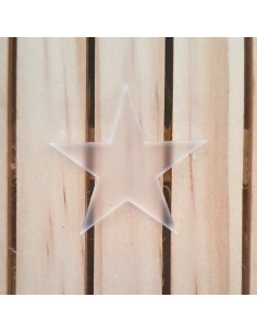 Estrelles de metacrilat satinat 4 mm 2