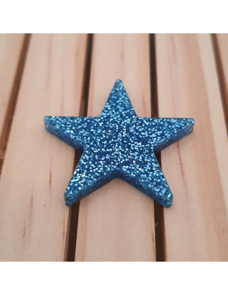 Estrelles de metacrilat Glitter purpurina