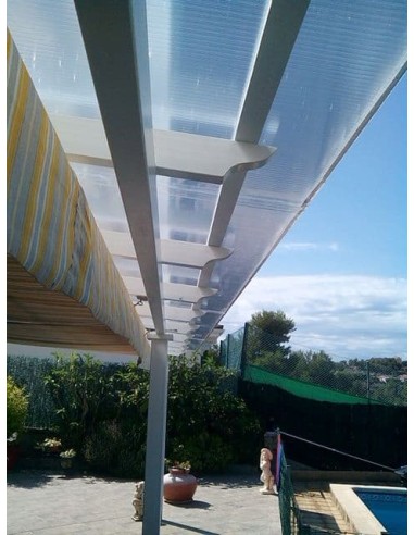 Policarbonat cel·lular incolor 4 mm